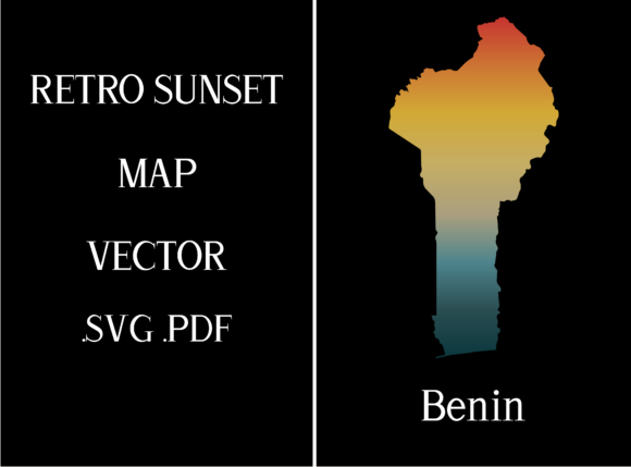 Benin Retro Sunset Map: A Designer's Real-World Review