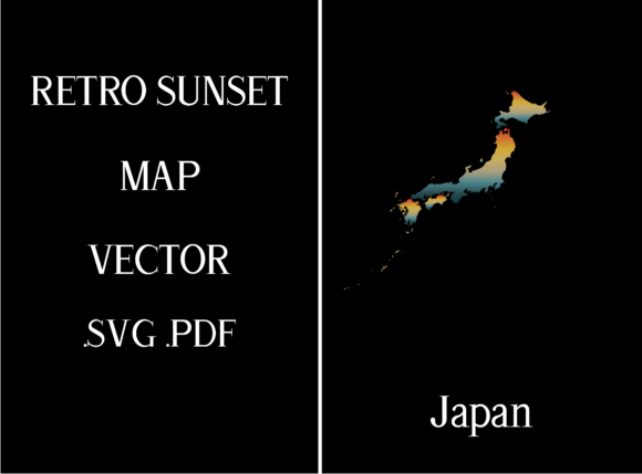 Japan Retro Sunset Map: A Designer's Real-World Review