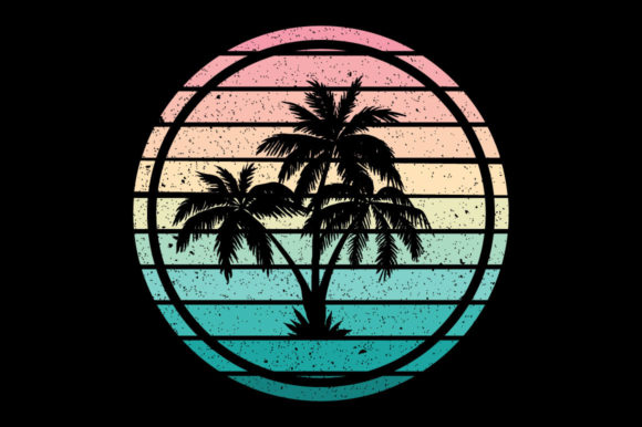 Retro Sunset Palm Tree, Kdp, Svg, Gnome Review