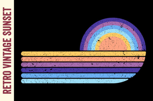 Retro Vintage Sunset Beach Tropical SVG Review