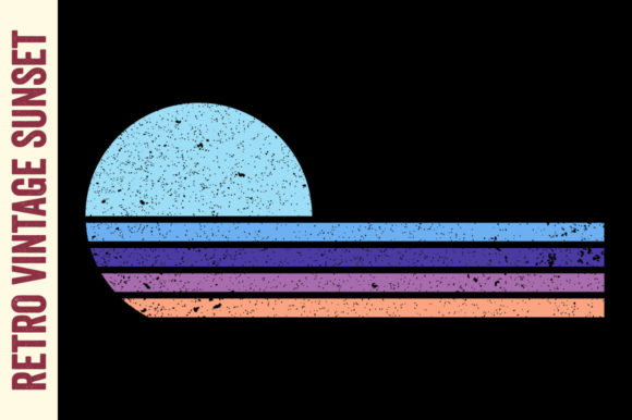 Retro Vintage Sunset Beach Vector SVG Review